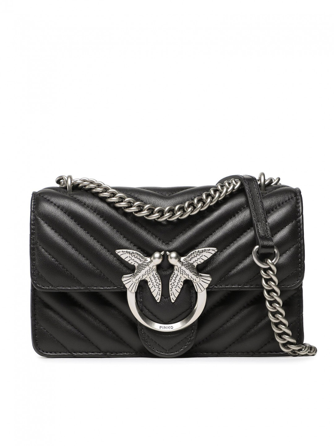 Pinko Kabelka Love One Mini Dc PE 23 PLTT 100074 A0GK Černá